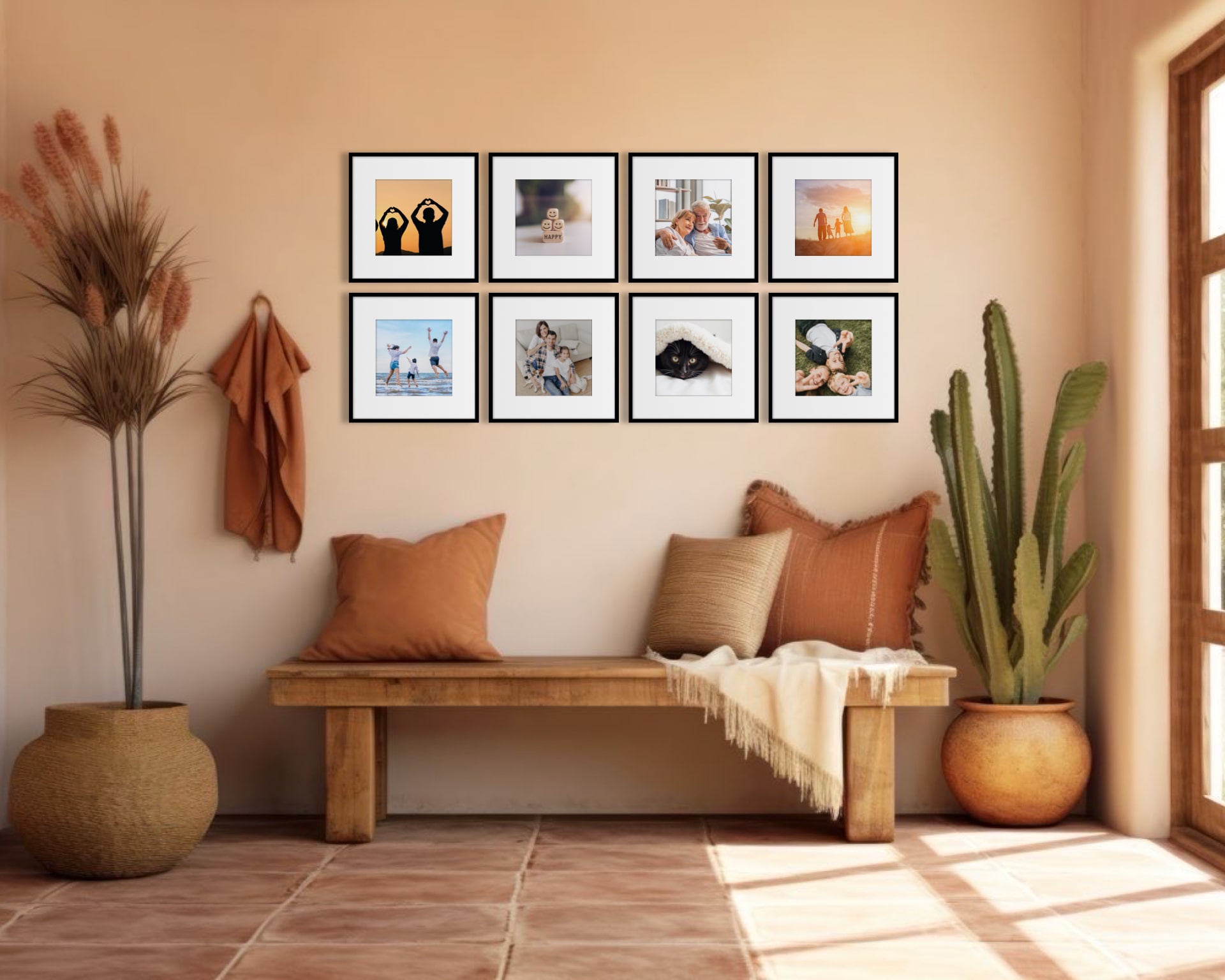 Family Photos Gallery Wall Layout Ideas