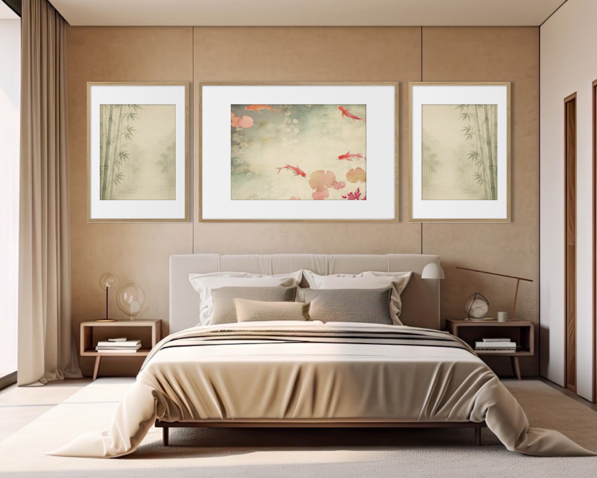 Gallery Wall Idea #12 - Bedroom Gallery Wall Ideas