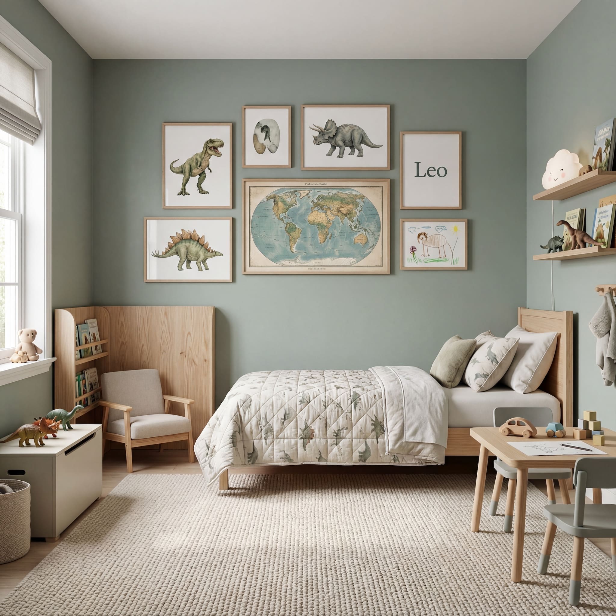 Gallery Wall Idea #3 - Bedroom Gallery Wall Ideas