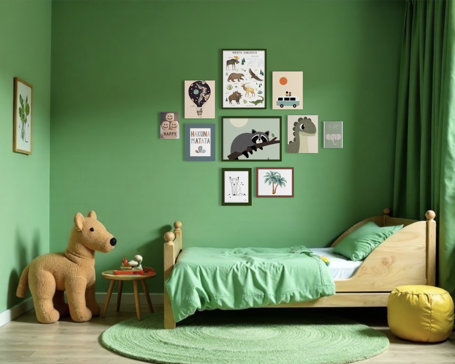 Gallery Wall Idea #6 - Bedroom Gallery Wall Ideas
