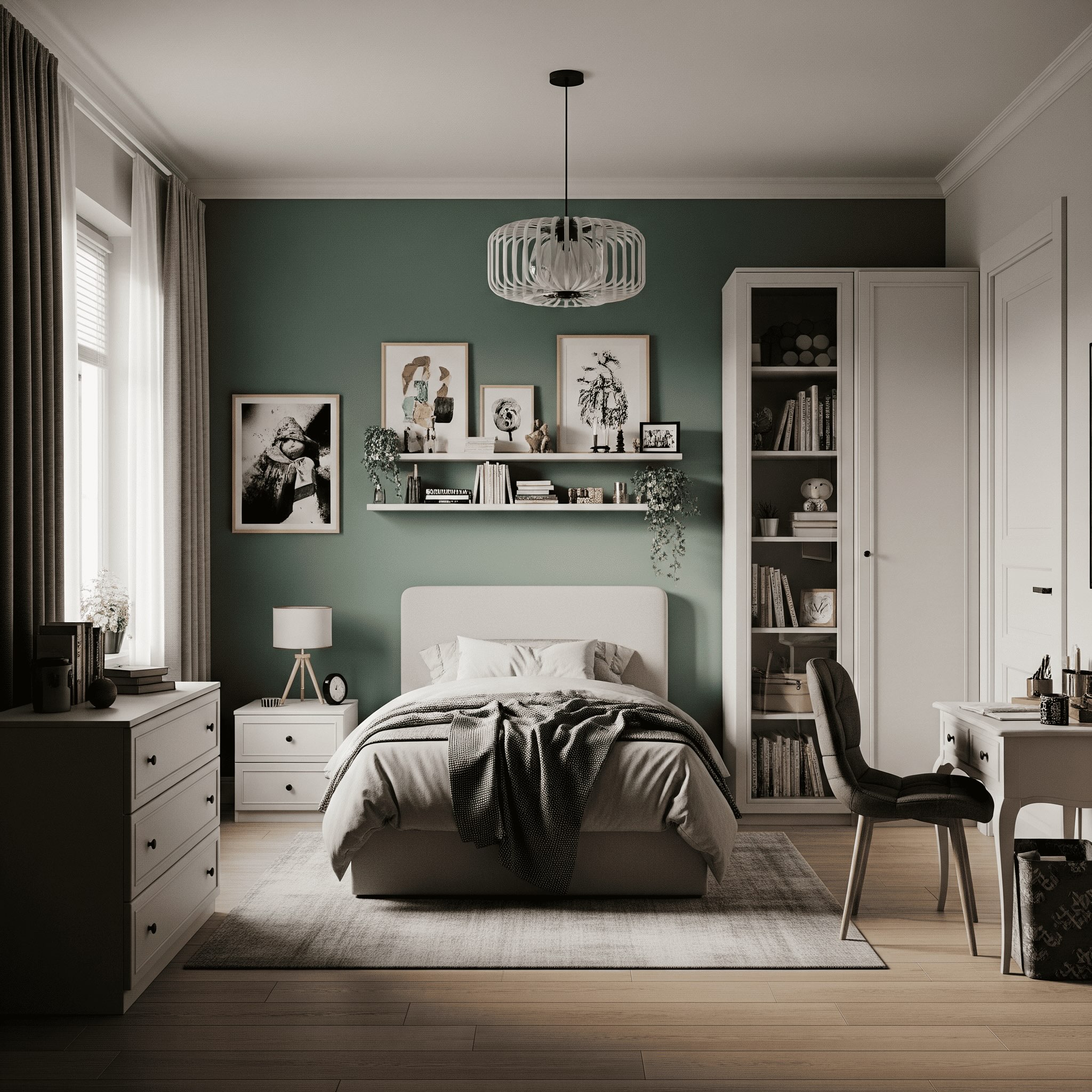 Gallery Wall Idea #7 - Bedroom Gallery Wall Ideas