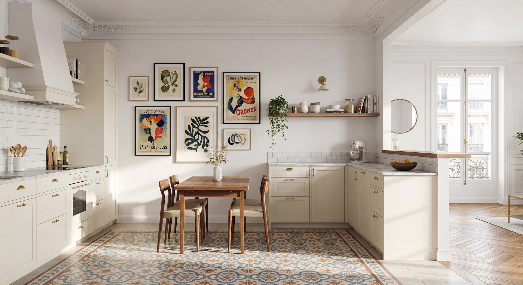 Gallery Wall Idea #24 - Dining Room Gallery Wall Ideas