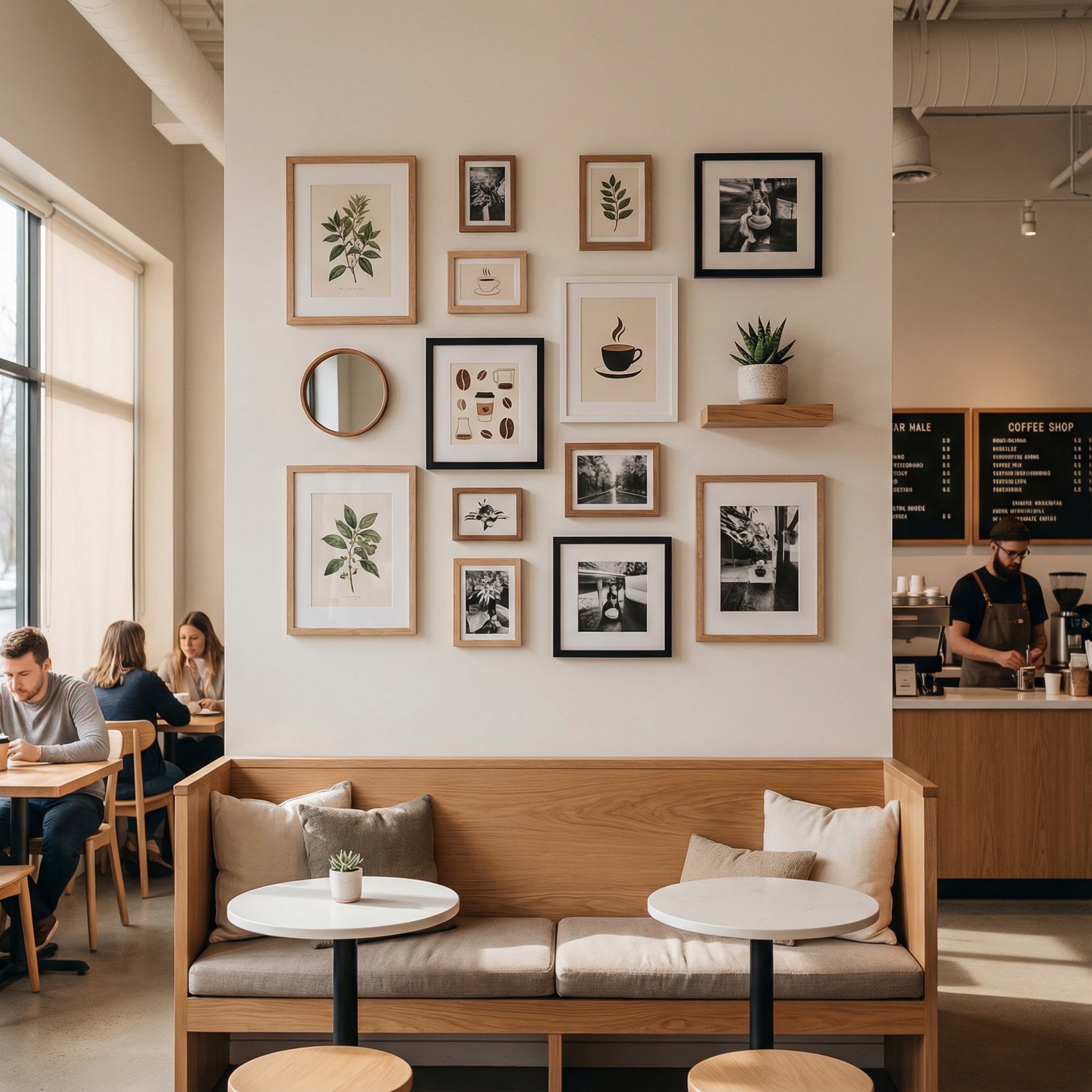 Gallery Wall Idea #7 - Dining Room Gallery Wall Ideas