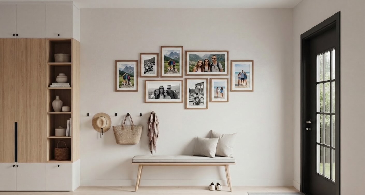 Gallery Wall Idea #14 - Family Photo Gallery Wall Ideas