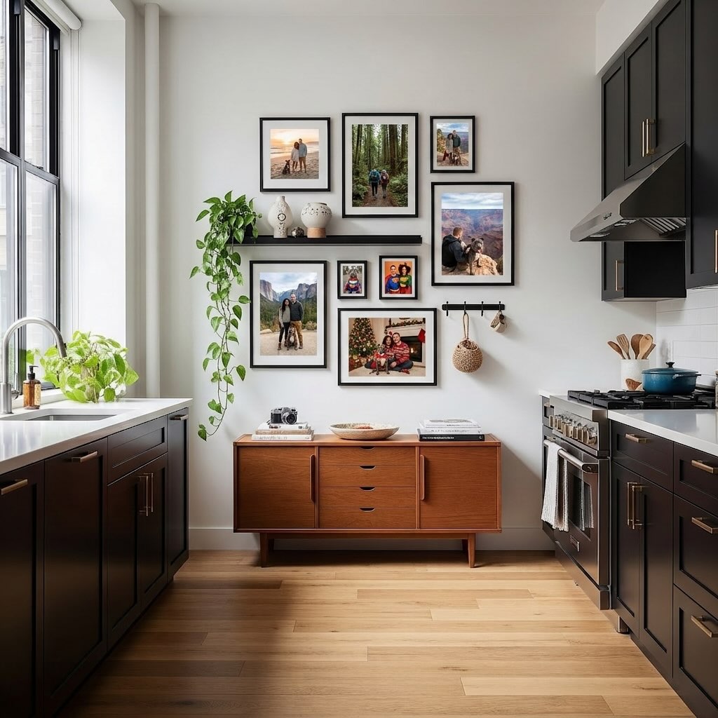 Gallery Wall Idea #20 - Family Photo Gallery Wall Ideas