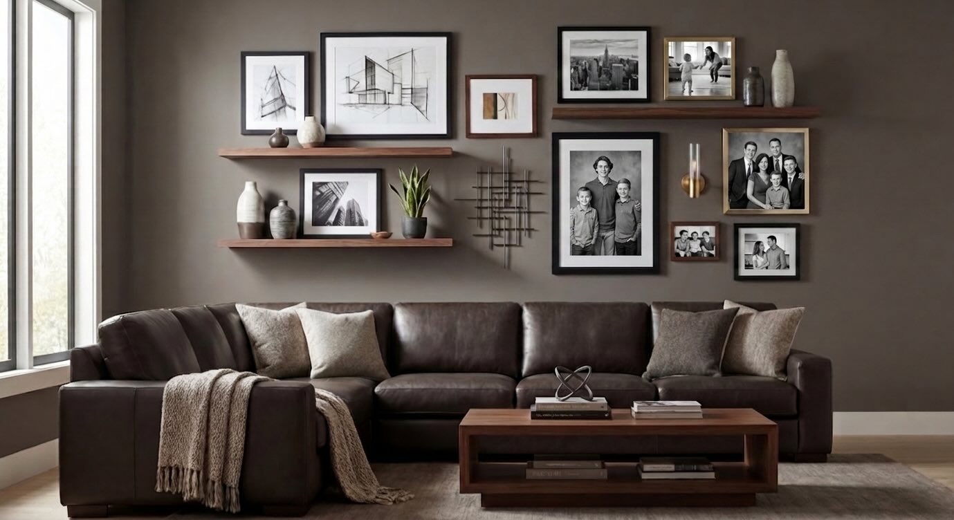 Gallery Wall Idea #25 - Family Photo Gallery Wall Ideas
