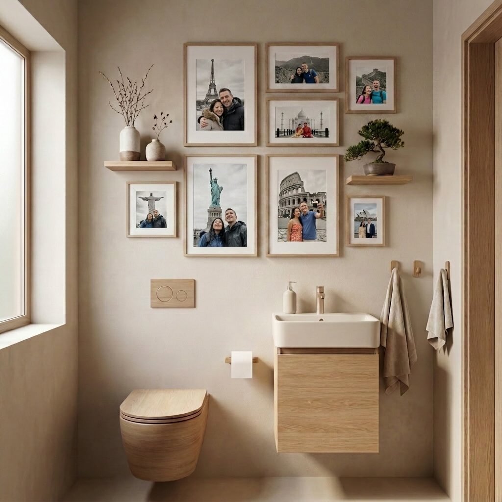 Gallery Wall Idea #27 - Family Photo Gallery Wall Ideas