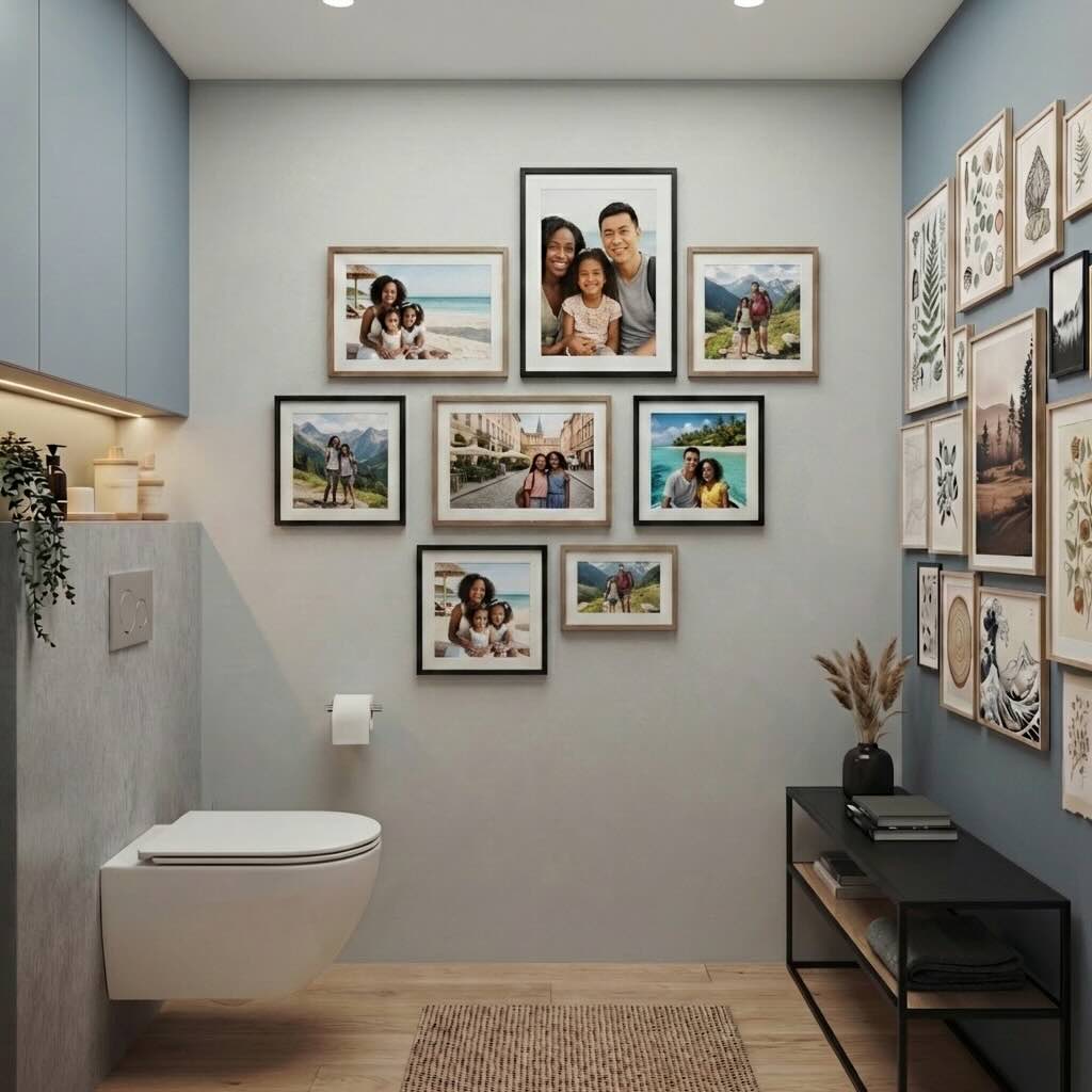 Gallery Wall Idea #29 - Family Photo Gallery Wall Ideas