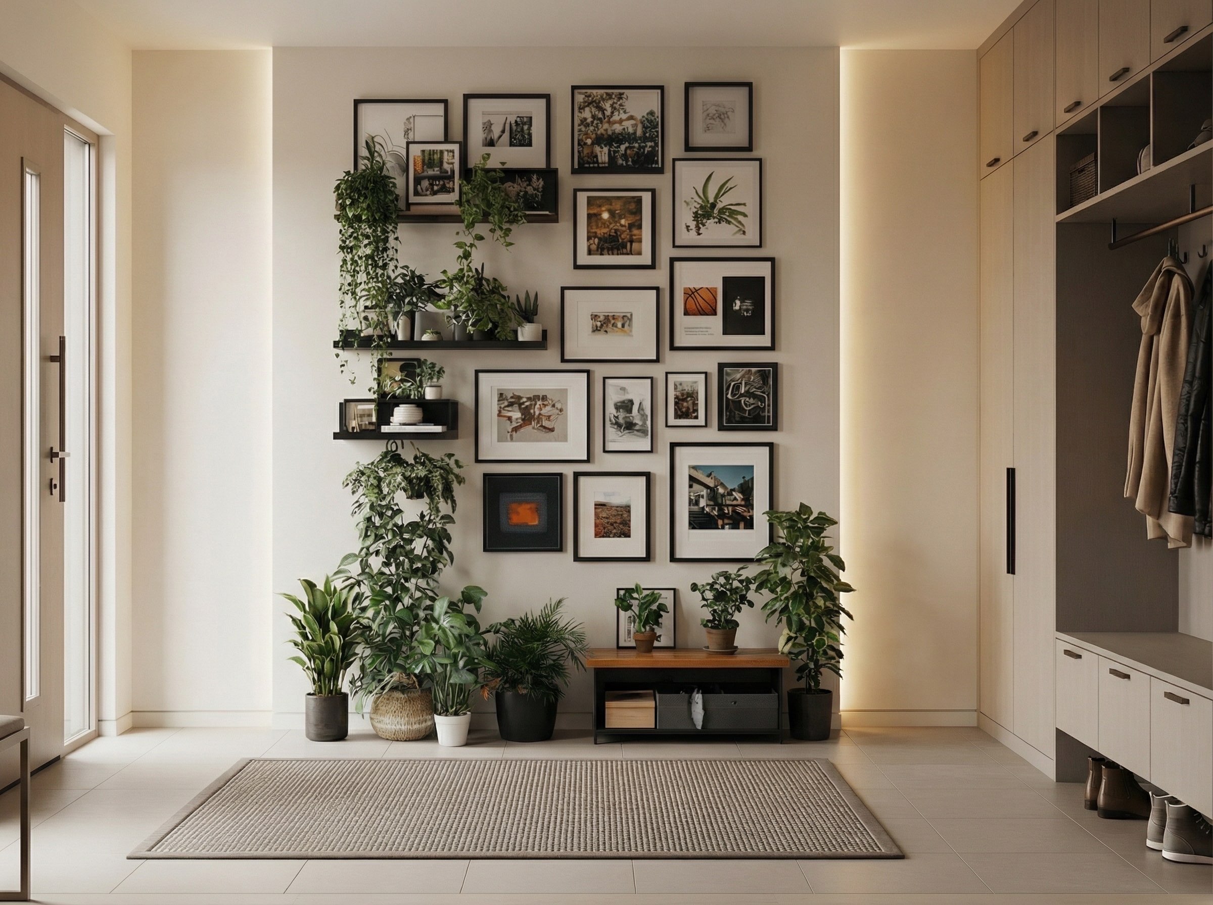 Gallery Wall Idea #2 - Hallway & Entryway Gallery Wall Ideas