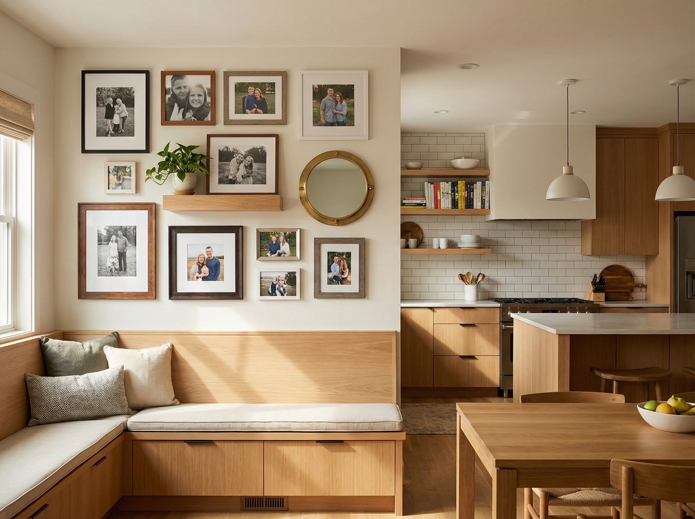 Gallery Wall Idea #1 - Kitchen Gallery Wall Ideas