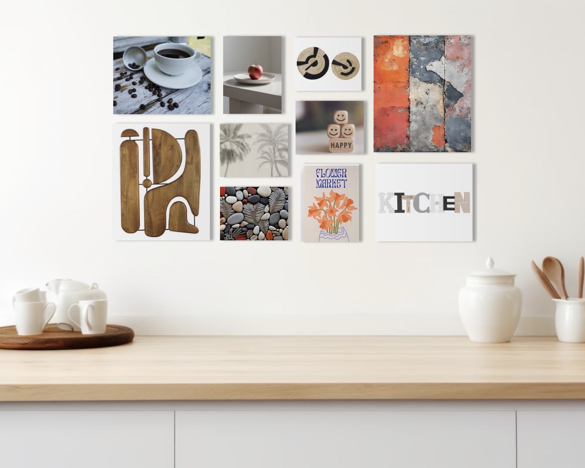 Gallery Wall Idea #3 - Kitchen Gallery Wall Ideas