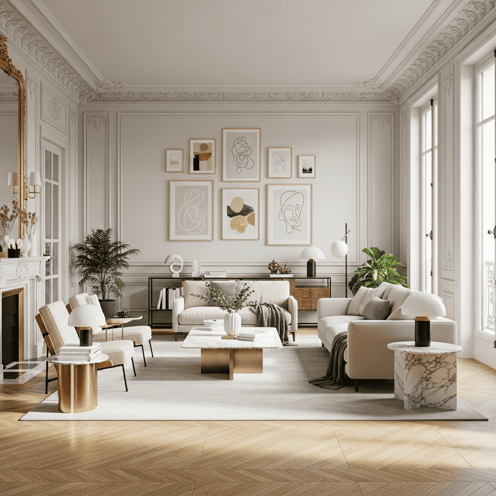 Gallery Wall Idea #23 - Living Room Gallery Wall Ideas