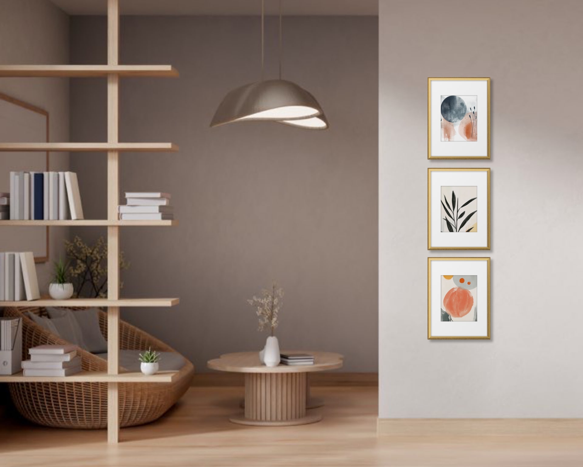 Gallery Wall Idea #24 - Living Room Gallery Wall Ideas