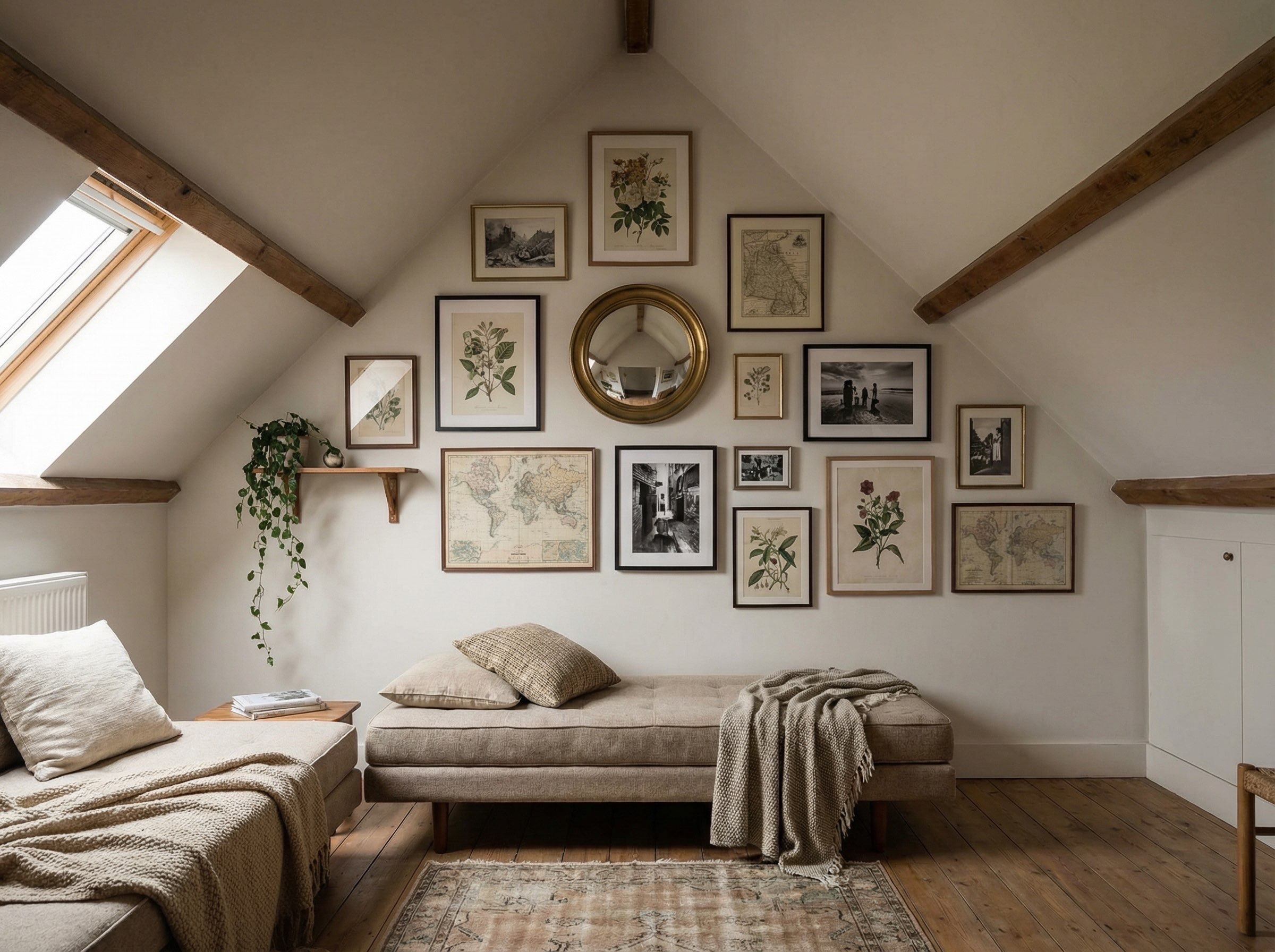 Gallery Wall Idea #6 - Living Room Gallery Wall Ideas