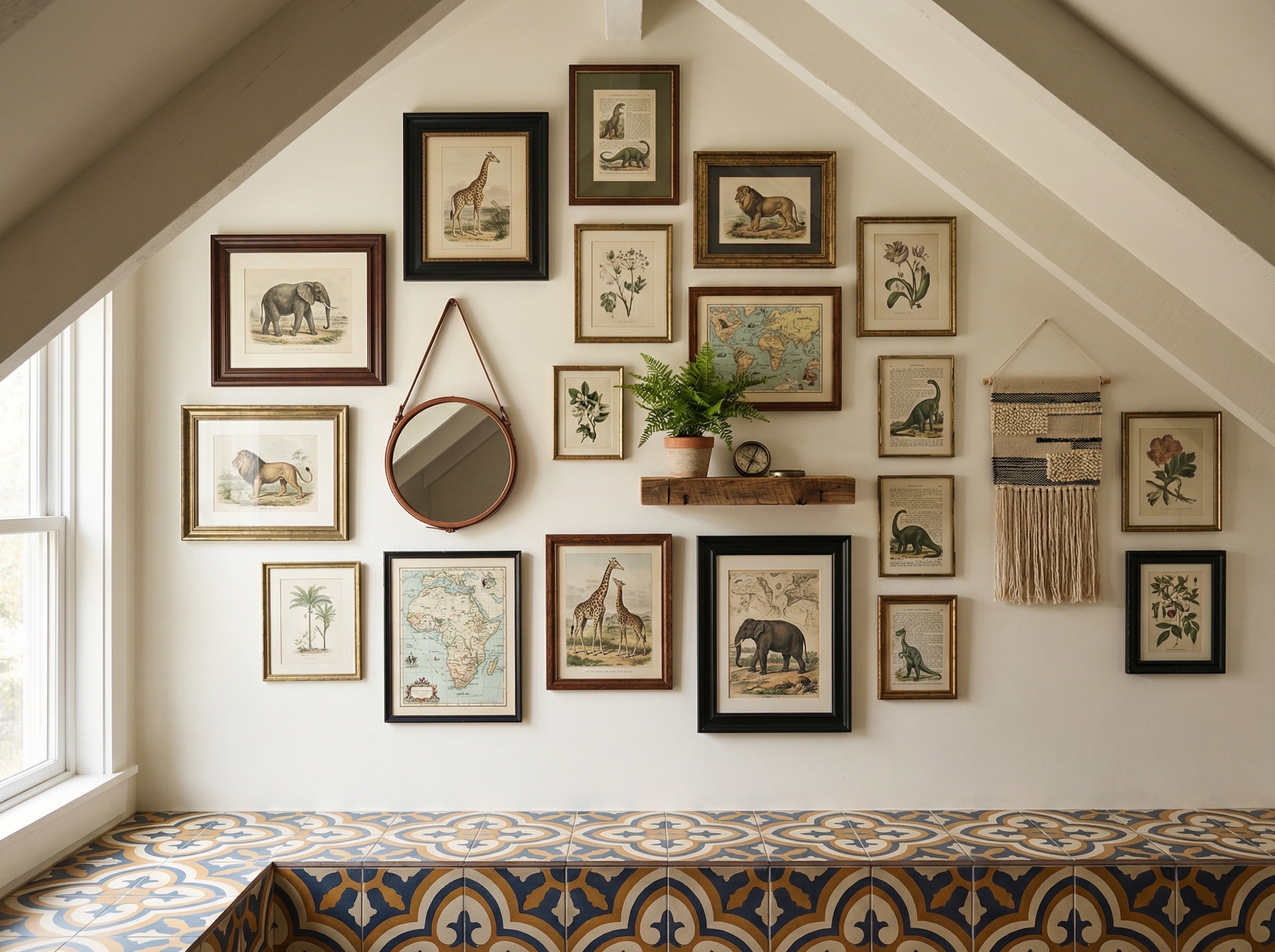 Gallery Wall Idea #7 - Living Room Gallery Wall Ideas