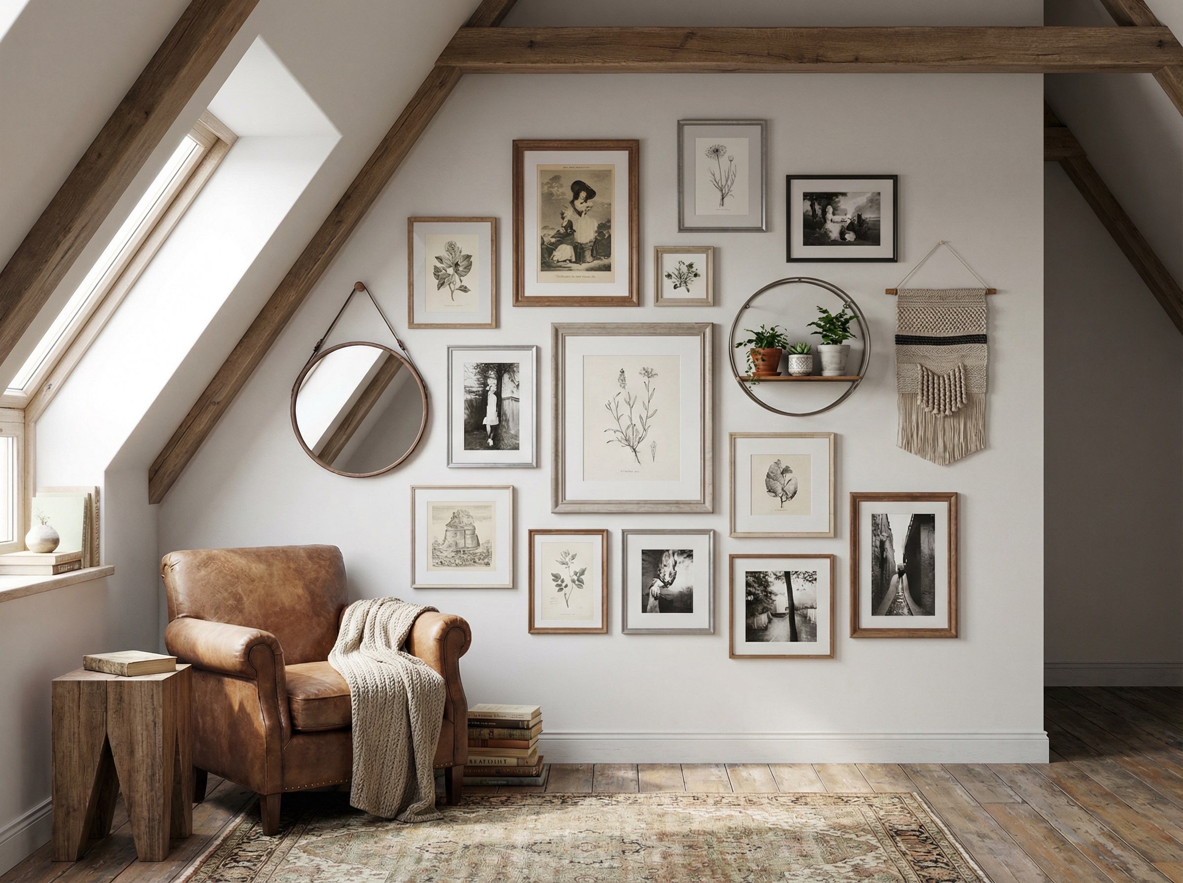Gallery Wall Idea #8 - Living Room Gallery Wall Ideas