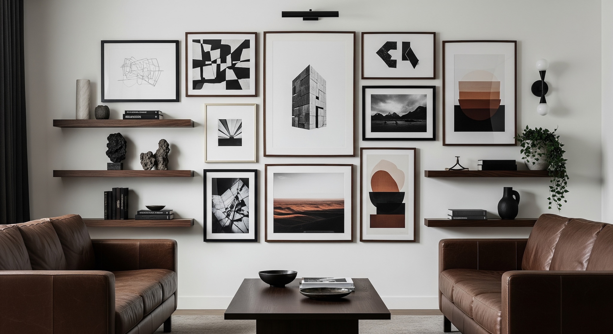 Gallery Wall Idea #13 - Vintage & Retro Gallery Wall Ideas