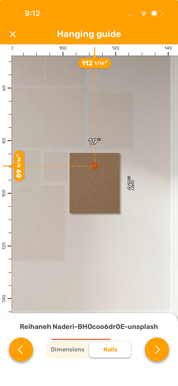 Hanging Guide Screenshot