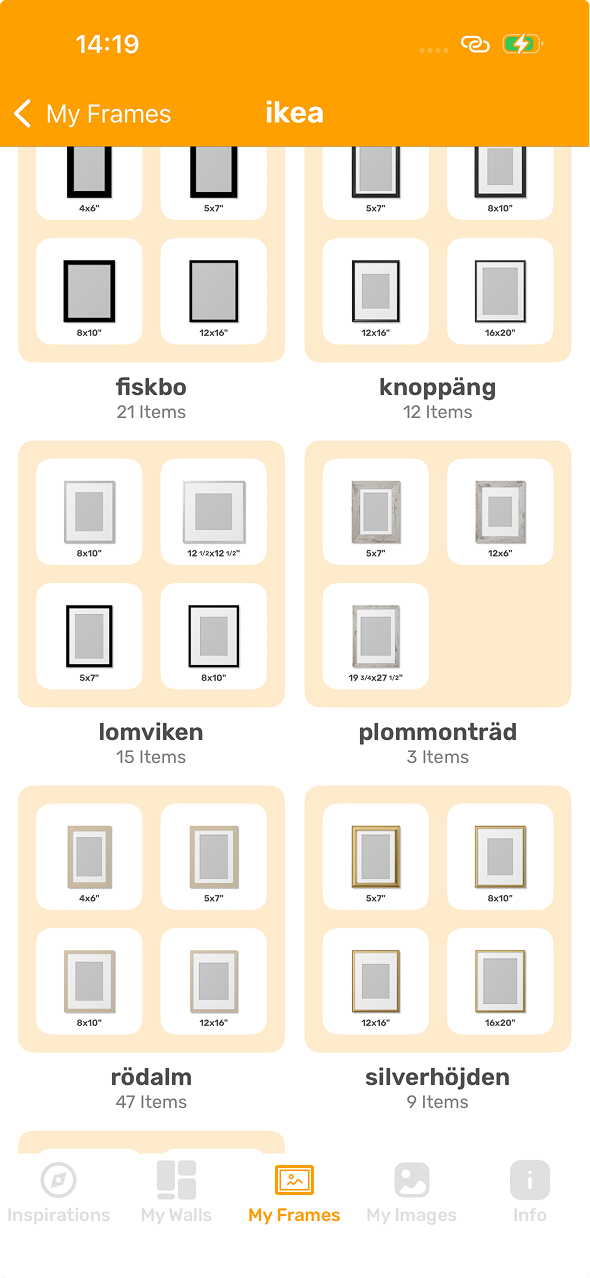 IKEA Collection Screenshot