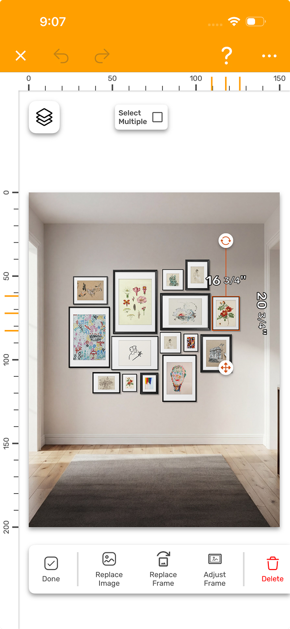 Wall Editor Screenshot